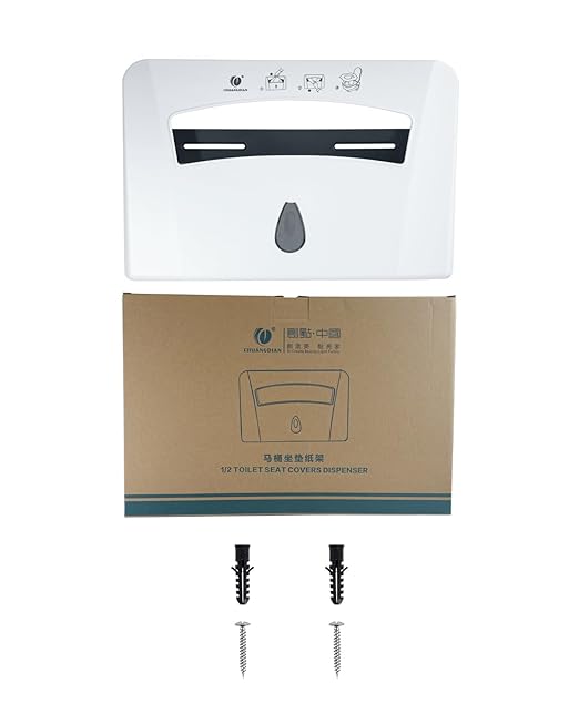 Toilet Seat Cover Dispenser, Wall Mounted Toilet Seat Cover Disposable Paper - Image 11