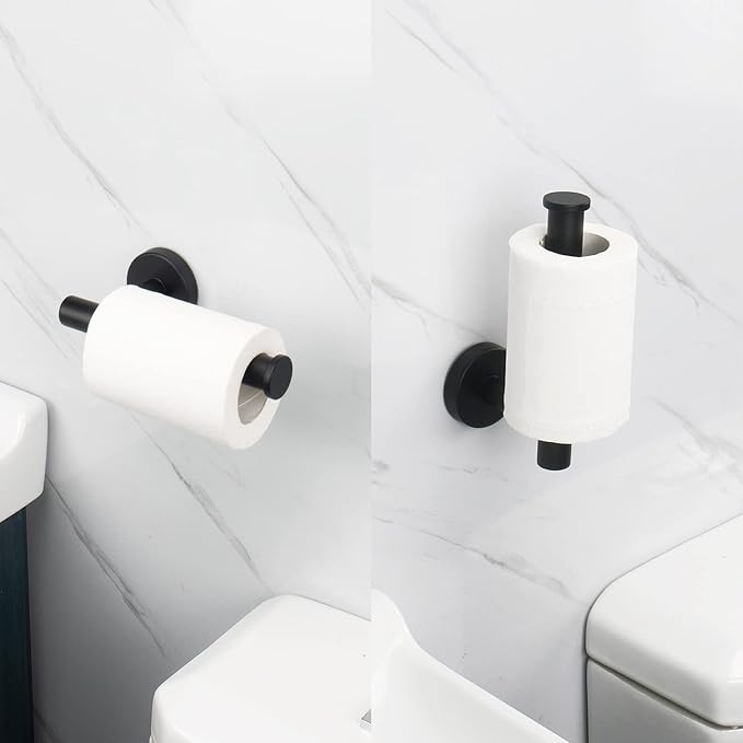 NearMoon Bathroom Toilet Paper Holder, Premium SUS304 Stainless Steel Rustproof - Image 3