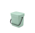 Brabantia Sort & Go Food Trash Can Small Countertop Kitchen Compost Caddy by BrabantiaUSA