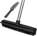 Rubber Broom and Pet Hair Removal Brush Set by GLOYY