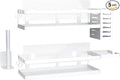 PUSDON Metal Wall Hanging Basket 2 Packs DIY Suitable by PUSDON