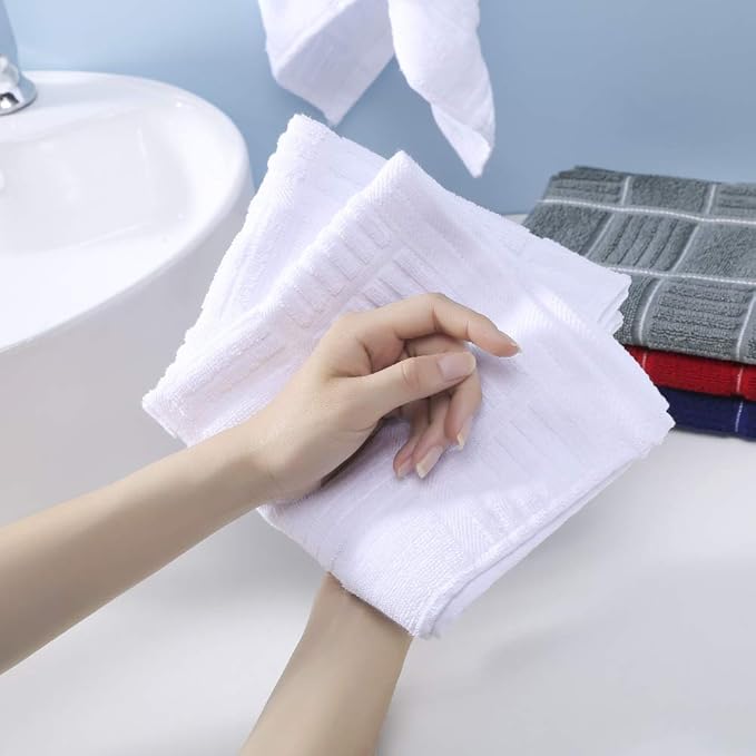 Anyi 100% Cotton Kitchen Towels, Absorbent Dish Towels - Image 5