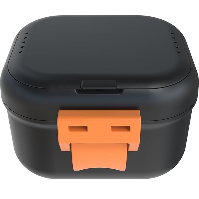 ARGOMAX Leak Proof Denture Bath Cup, Portable Soaking Denture Box, Denture Bath - Image 9