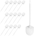 Homaisson Toilet Brush Set 15 Pack, Long Handle Plastic Toilet Cleaning Brushes by Homaisson
