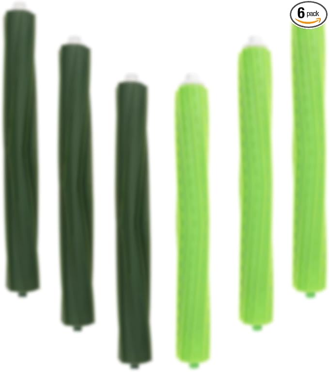 6-Pack Rubber Brushes for iRobot Roomba S9/S9+/S9+ – Replacement Vacuum Roller by XHEEPEAN