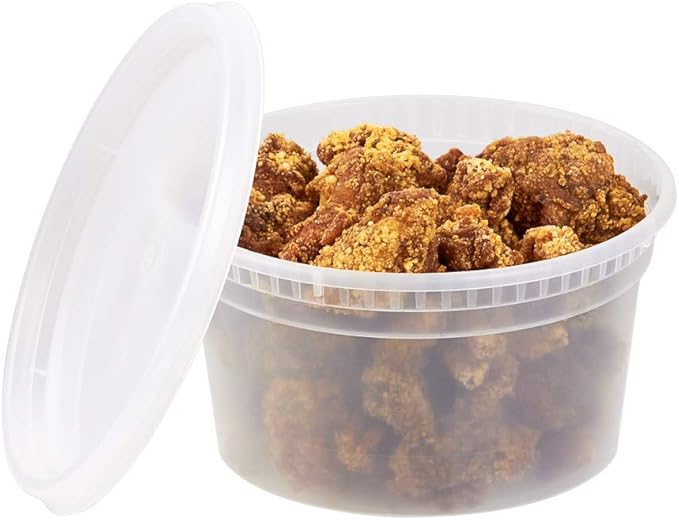 Karat Clear PP Injection Molded Round Deli Containers - Image 4