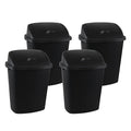 4 Packs Commercial Heavy-Duty Trash Can by Yesdate