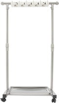 Broom Mop Holder, Movable Put Wet Mops Broom Floor Standing Cleaning Tool Rack by Eapmic