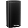 Arlopu13.2 Gallon Step Trash Can, Stainless Steel Garbage Bin, Soft-Close by Arlopu