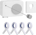 Retractable Clothesline Indoor/Outdoor, Anti-Sag by Unknown