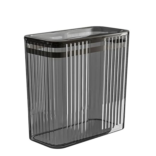 Transparent Trash Can, Bathroom Trash Cans by Lingerlanden