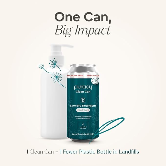 Puracy Liquid Laundry Detergent Clean Can Refill - Image 3