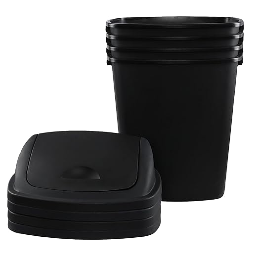 18 Gallon Large Plastic Kitchen Trash Can - Image 7