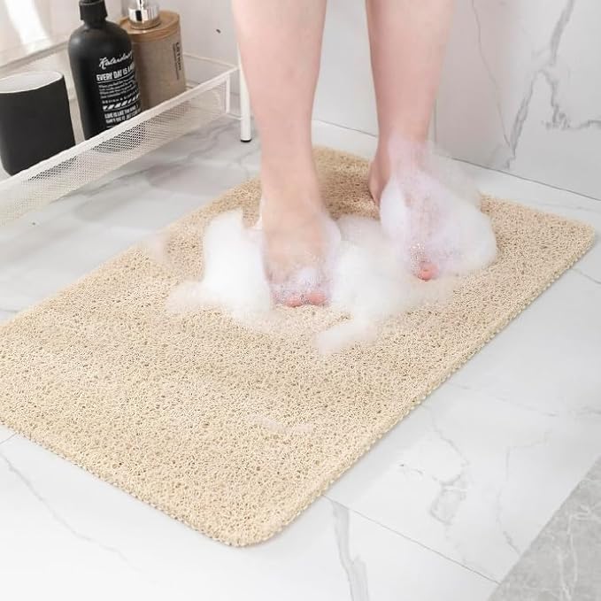 Non-Slip Bathtub Mat, Anti Slip Shower Mat, Fast Drying Bathtub Mats, Foot by Hargiis