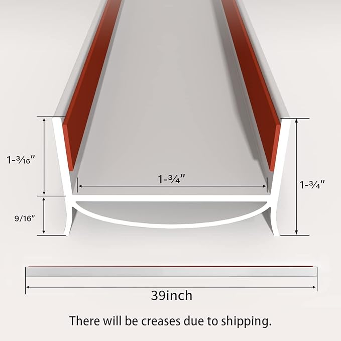 Door Draft Stopper, Strong Adhesive Door Sweep - Image 7