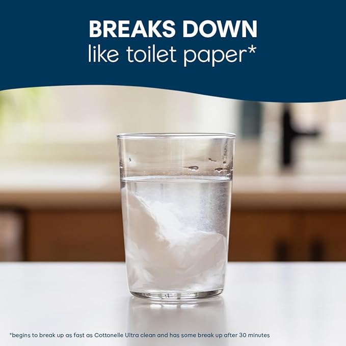 Cottonelle GentlePlus Flushable Wet Wipes - Image 6