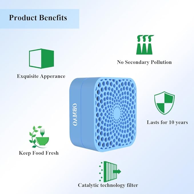 Refrigerator Deodorizer, a Portable Wonder, offers 10 Years of Long-Term use. - Image 5