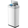 TLSUNNY 13.2 Gallon Motion Sensor Trash Can, Touchless Automatic Garbage Can by TLSUNNY