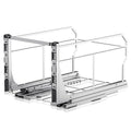Insputer Double Pull Out Trash Can Under Cabinet by Insputer