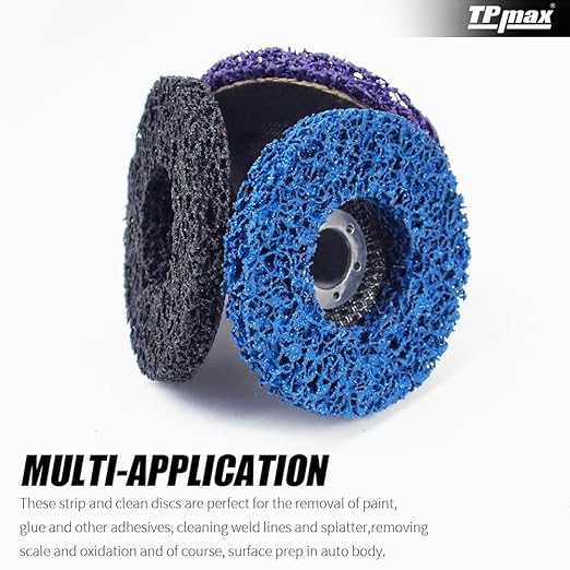 4-1/2" x7/8'' Stripping Discs Rust Remover Wheel Remove Paint and Oxidation - Image 6