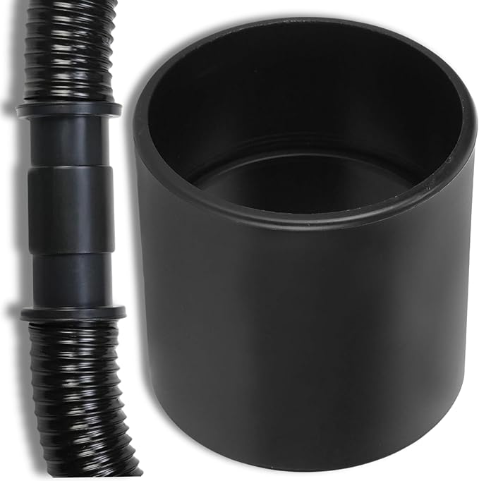 2.5" Vacuum Hose Coupling Connector – Wet Dry Vac Hose Adapter Compatible by ALLPARTSETC