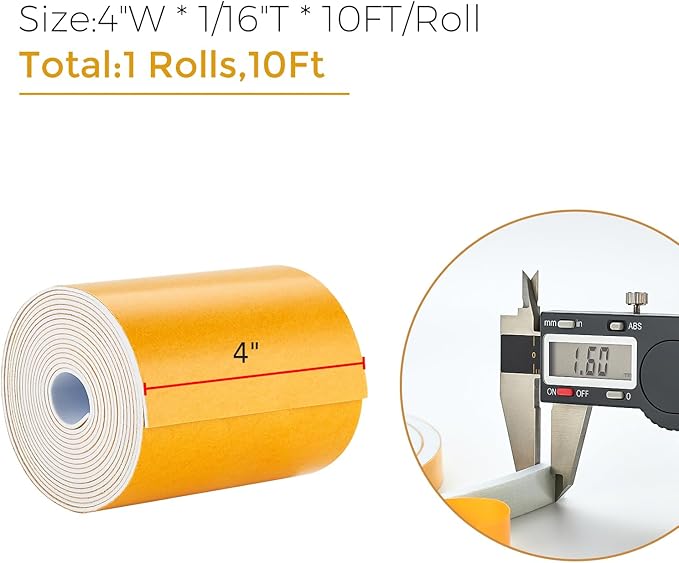 10 Feet Weather Stripping Door Seal, Window Insulation - Image 3