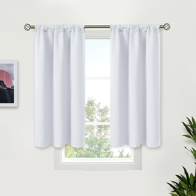 BGment Room Darkening Curtains 40 Inches Length by BGment