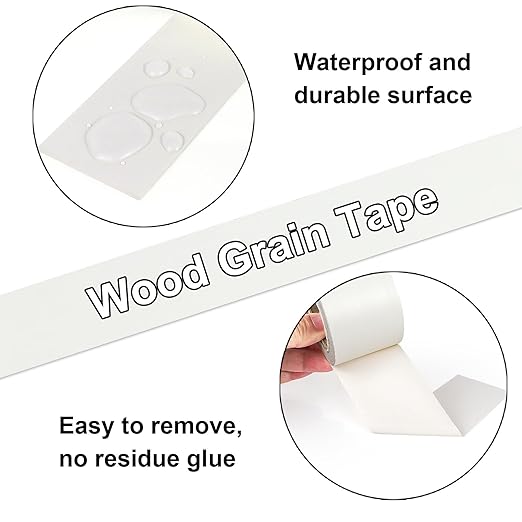 BOMEI PACK Wood Grain Repair Tape, Self Adhesive Repair Patch - Image 7