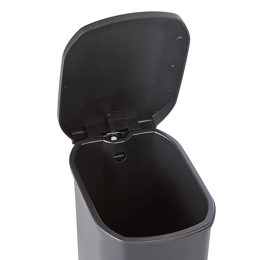 Amazon Basics Compact Plastic Bathroom Trash Can - Image 5