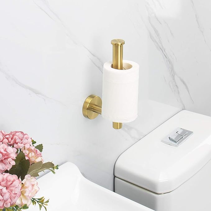 NearMoon Bathroom Toilet Paper Holder, Premium SUS304 Stainless Steel Rustproof - Image 3