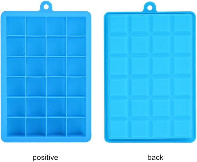 Ice Cube Tray, Silicone Square Ice Trays Easy Release Stackable Ice Cube Mold - Image 7