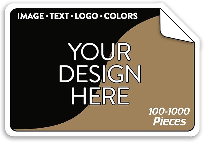 100 Custom Vinyl Stickers by DayStarCustomDesigns