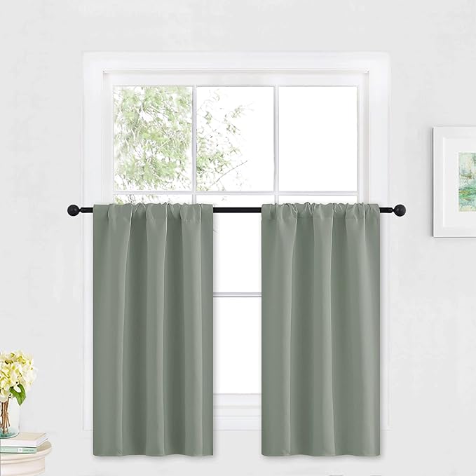 RYB HOME Small Window Curtains by RYBHOME