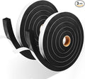 2 Rolls Foam Tape Weather Stripping Door Seal, Adhesive Closed Cell Weather by YIJUHOU