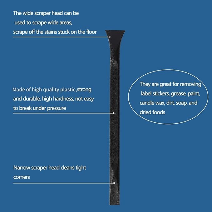 Tpyx Scraper Small Plastic Scraper Tool, Used in Narrow Spaces and Gaps - Image 3