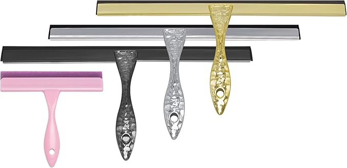 12" Silver Shower Squeegee - Image 8