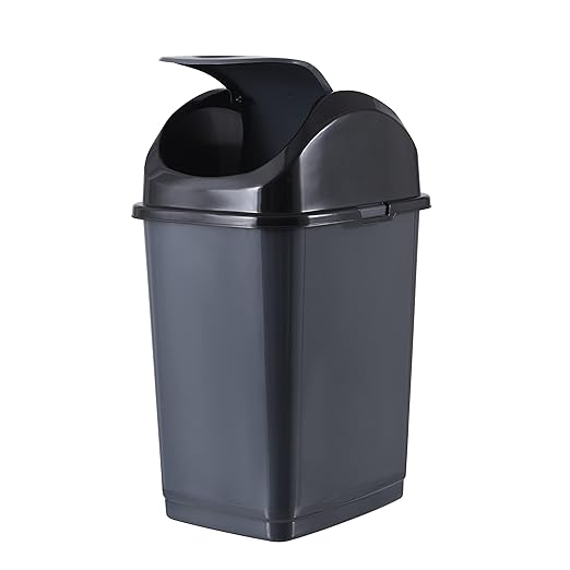 Superio Kitchen Trash Can with Swing Top Lid 9 Gallon Slim Waste Bin 37 Qt - Image 5