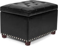 24'' Leather Storage Ottoman Rectangular Foot Rest Stool by DecentHomefocusoneveryonessmallfamilySimplefurnitureSophisticatedlifestyleYourspaceplannerknowyoubetterbecausemoreprofessional