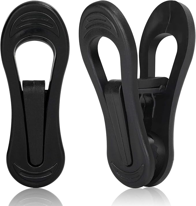 Tinfol 50pc Plastic Coat Hanger Clips by Tinfol