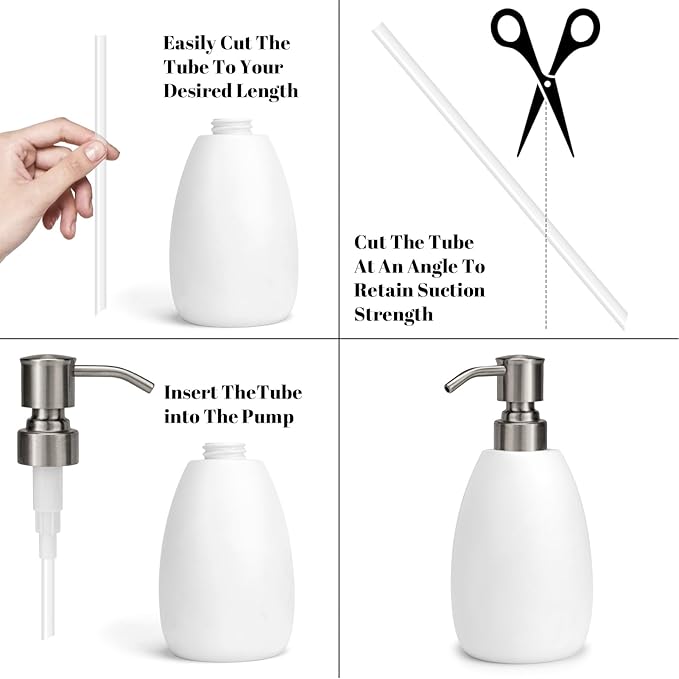 Soap Dispenser Pump Replacement 304 Stainless Steel - Image 8