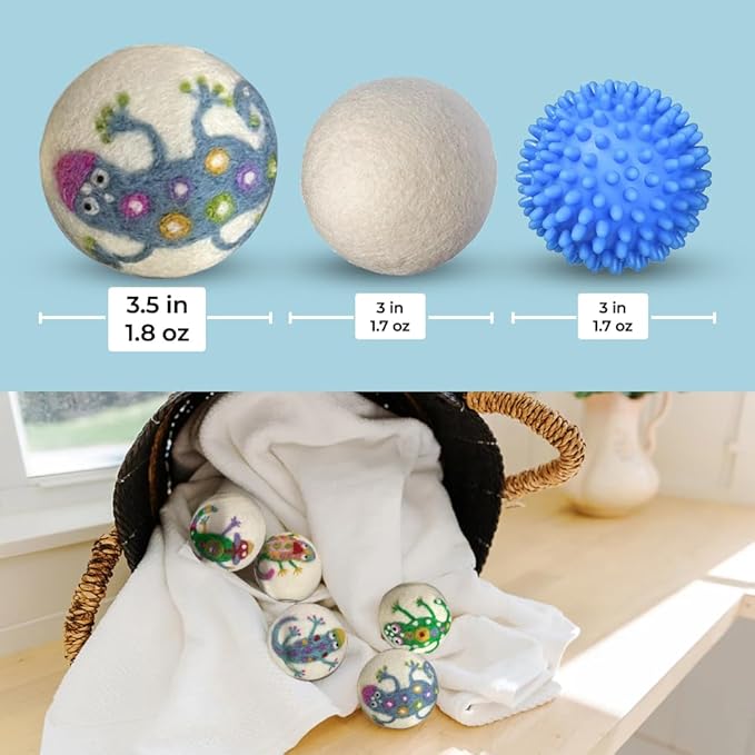 Ezhippie Quality Wool Dryer Balls - Image 7