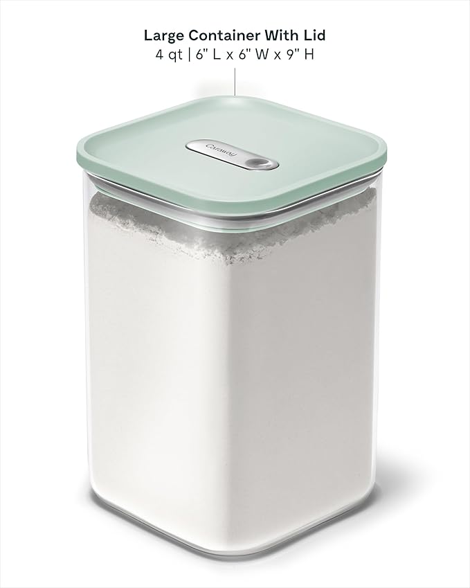 Caraway 4qt Glass Airtight Food Storage Container - Image 3
