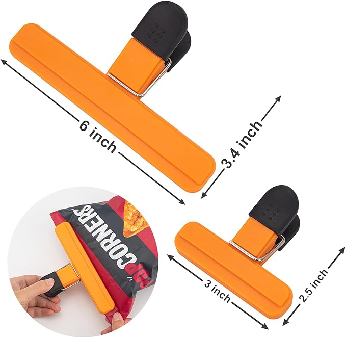 11Pcs Chip Bag Clips, Bag Clips - Image 2