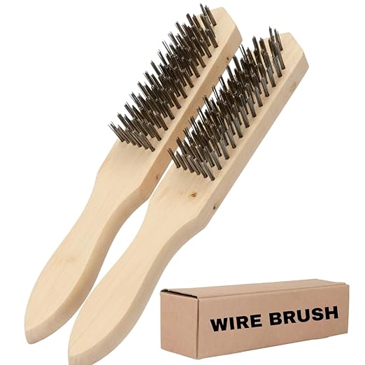 Steel Wire Brush Pack of 2 by Unknown