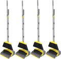 NACENA Broom and Dustpan Set, 52-in Long Adjustable Handle Broom Dustpan Combo by NACENA