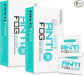 Anti Fog Wipes for Glasses, Binoculars, Face Shields, Ski Masks or Swim Goggles by OPTIPAK