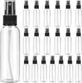 uxcell 20 Pack Spray Bottles, 2 Oz/60ML Clear Empty Mist Plastic Mini Travel by uxcell
