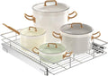 LOVMOR Pull Out Cabinet Organizer 20"W x 21"D, Kitchen Cabinet Pull Out Shelves by LOVMOR