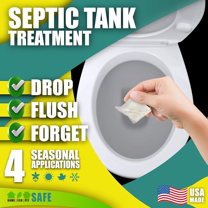 Green Pig 56 Live Septic Tank Treatment 5-Year Supply Ultimate Solution in - Image 3