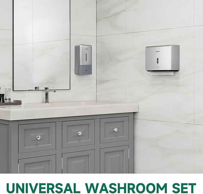 Wall-Mounted Paper Towel Dispenser – Fits Tri-Fold Towels up to 10x3.1 Inches - Image 7
